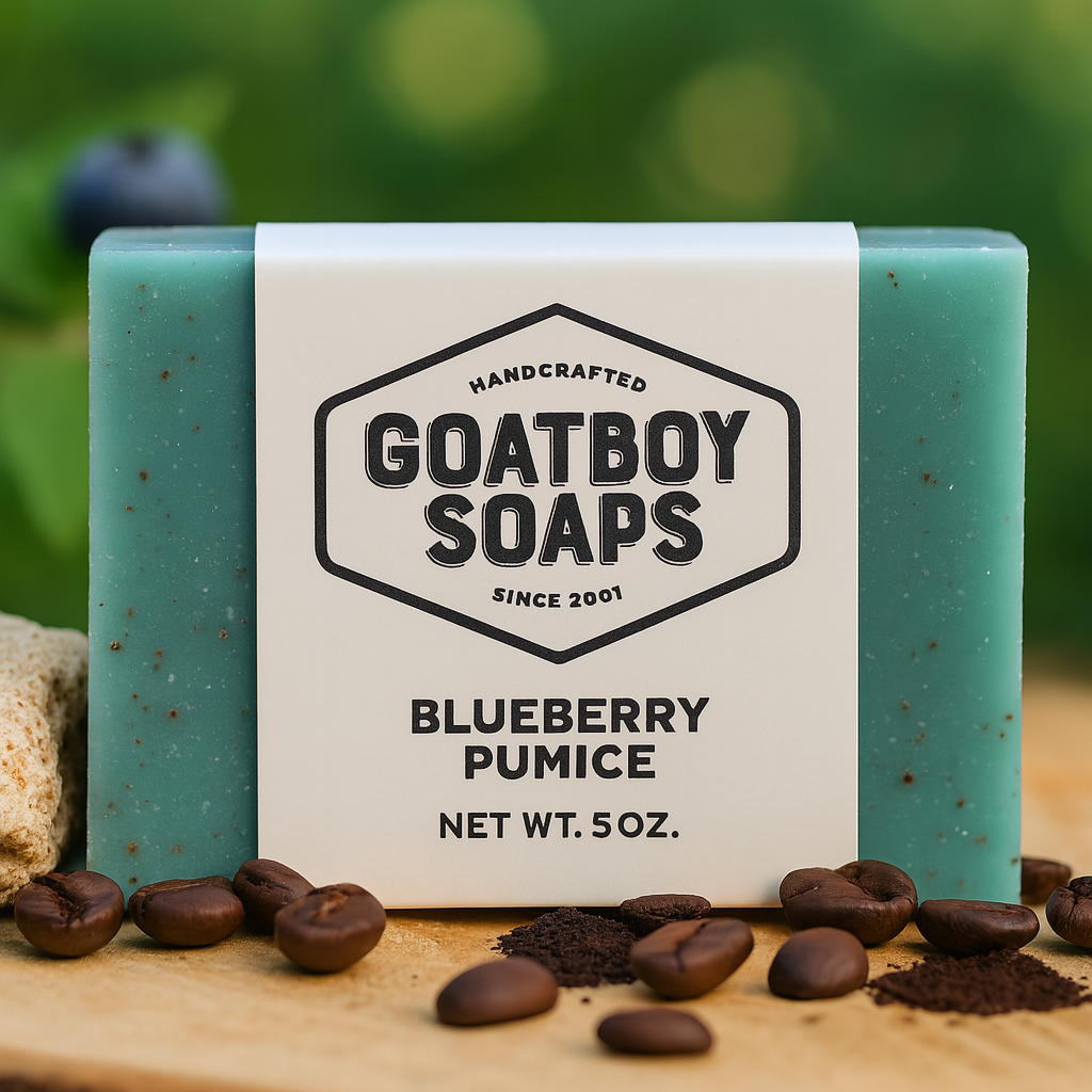 BLUBERRY PUMICE orgranic soap