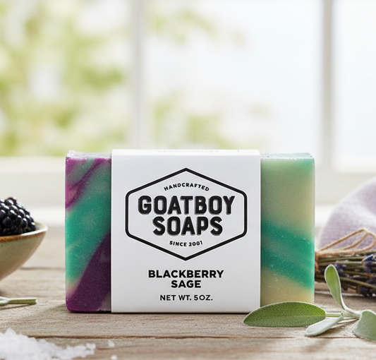 BLACKBERRY SAGE orgranic soap