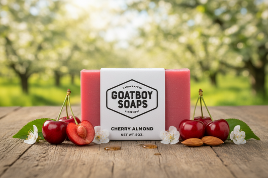CHERRY ALMOND orgranic soap