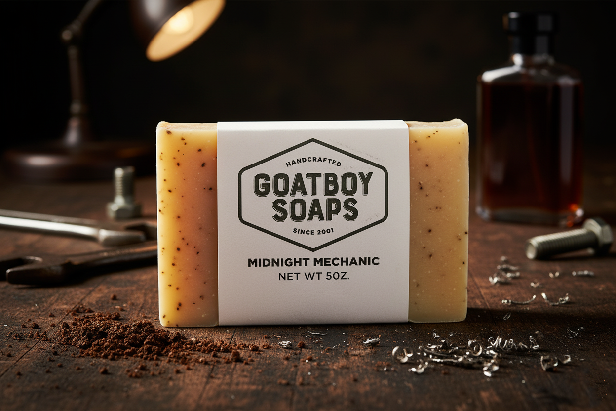MIDNIGHT MECHANIC orgranic soap