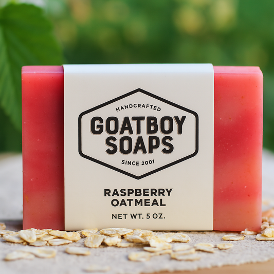 RASPBERRY OATMEAL orgranic soap