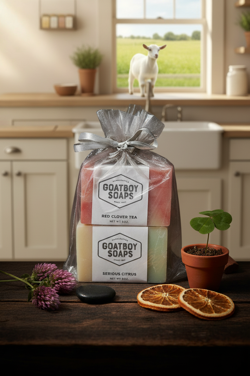 organic gift basket soaps